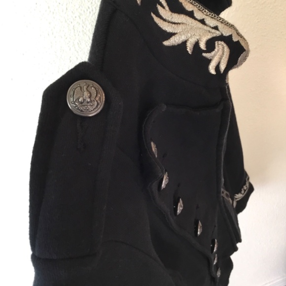 Ralph Lauren Military Officers Jacket Embroidered Double Breasted Size Medium - Picture 8 of 14